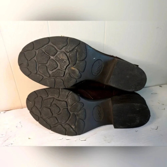 BOC Bendell Leather Booties in Dark Brown size‎ 8 Fall Sweater Cozy Heel - Picture 5 of 8